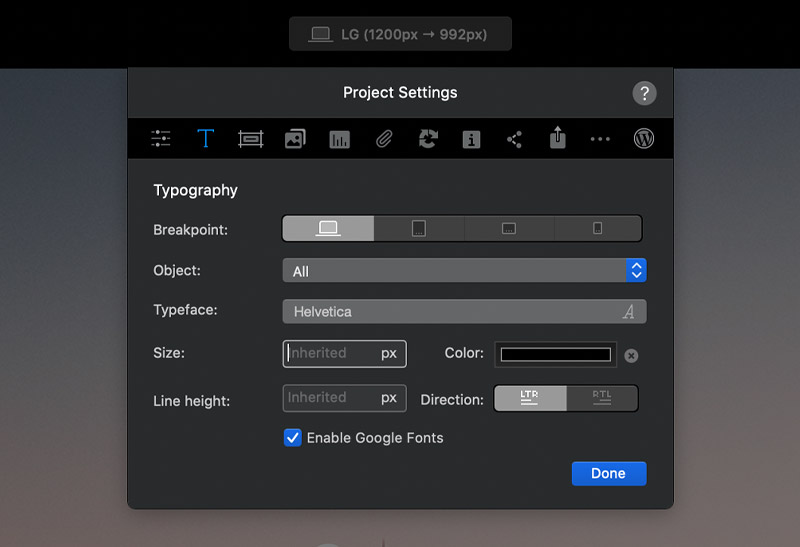 project-settings-text